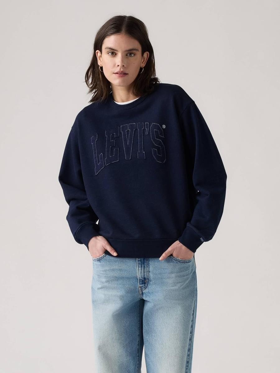 GRAPHIC HERITAGE CREW LEVIS RAW EDGE A