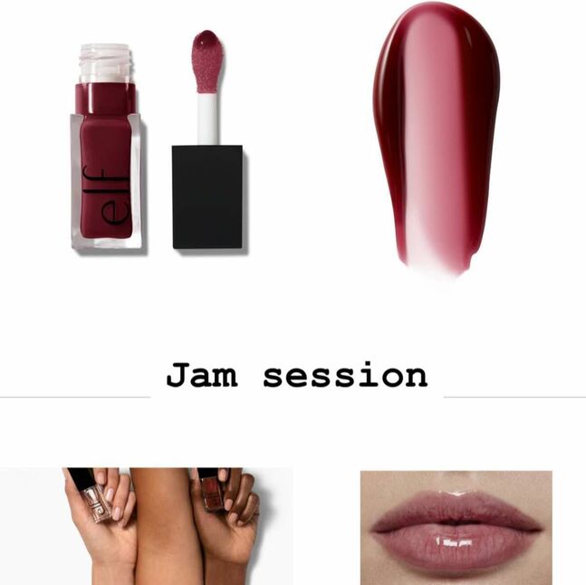 Elf lip oil jam session