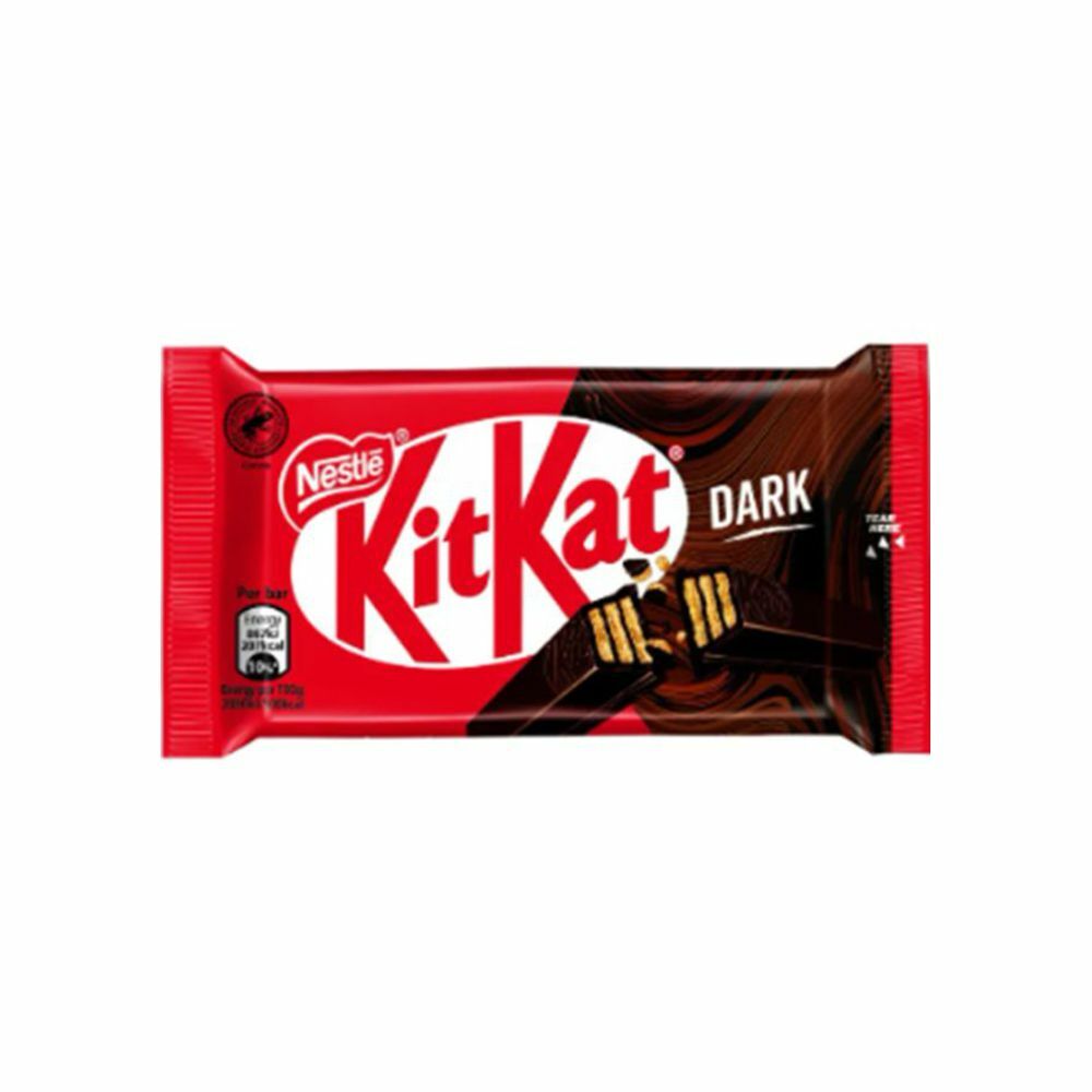 KITKAT шаржигнуур өрмөнцөртэй хар шоколад, 41.5г                                                                                       