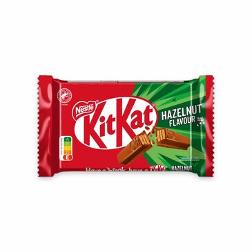 KITKAT шаржигнуур өрмөнцөртэй сүүтэй шоколад ойн самрын амттай, 41.5г