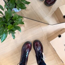 Dr martens 1460 red vegan