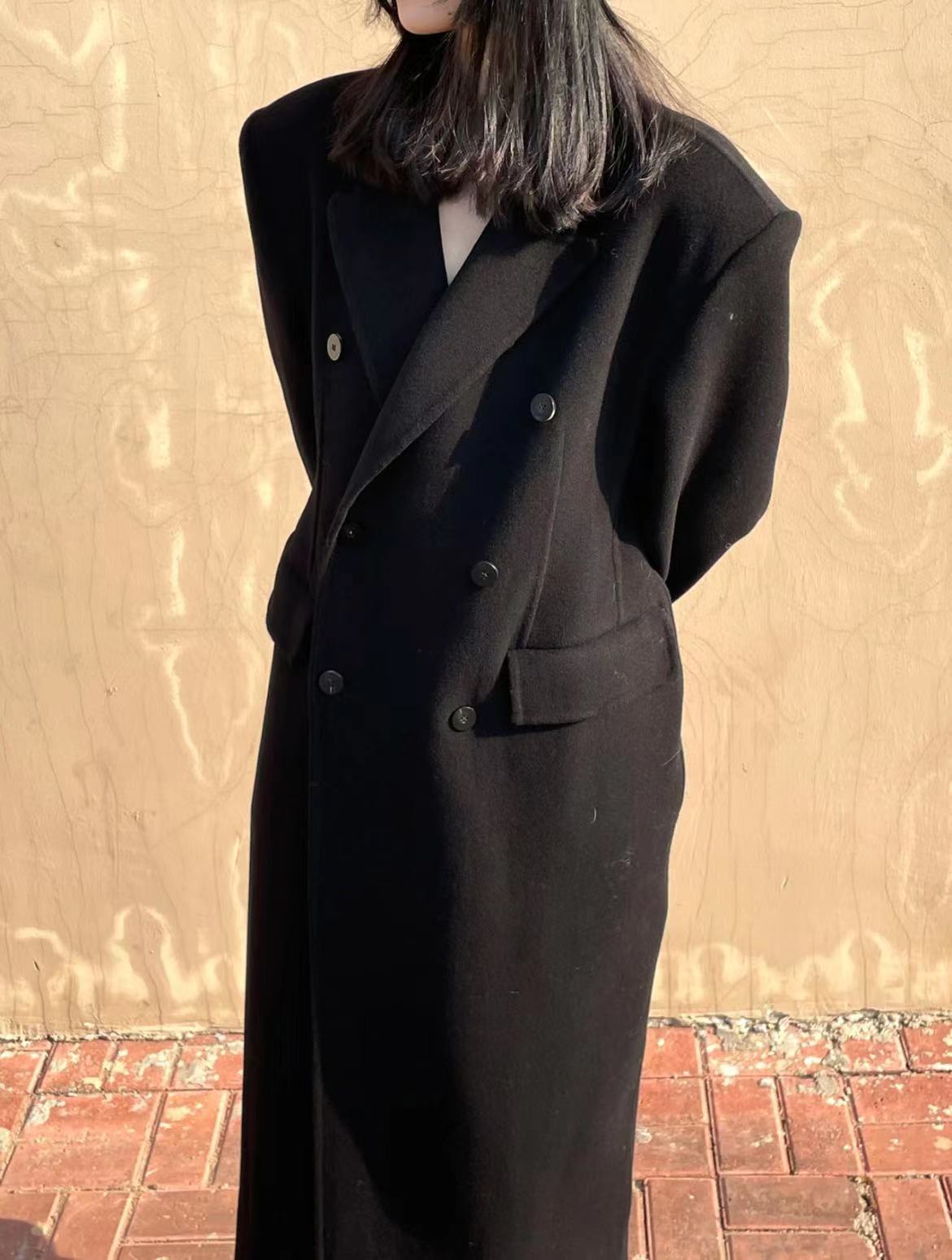 Black coat