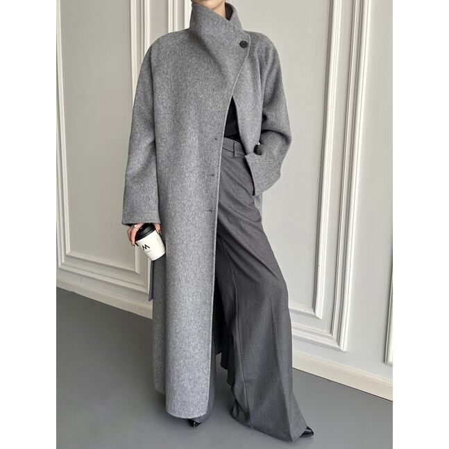 Long grey coat