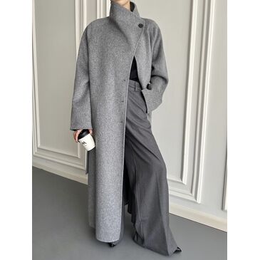 Long grey coat