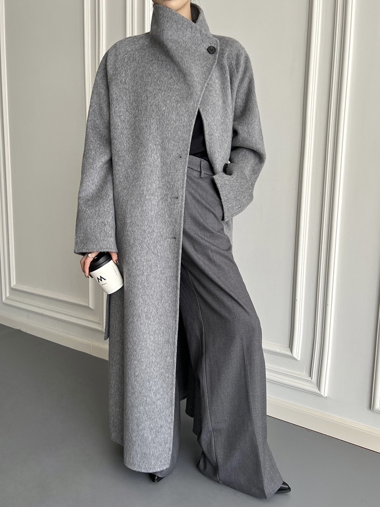 Long grey coat