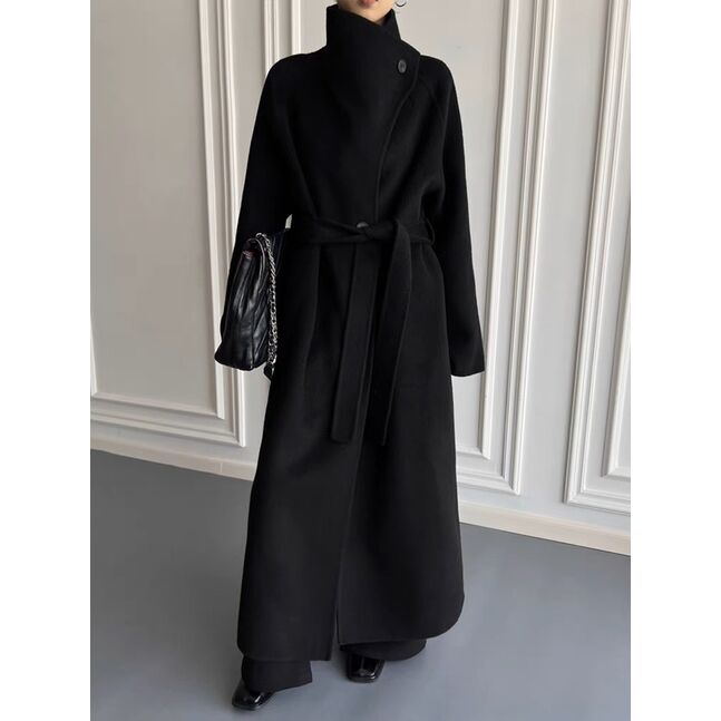 Long black coat
