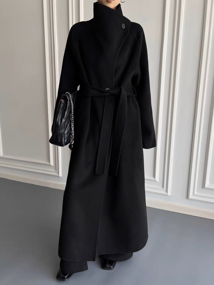 Long black coat