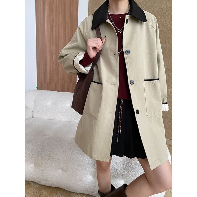 Trench coat beige