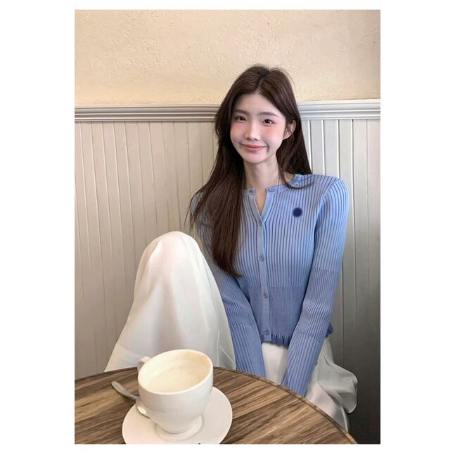 Blue long sleeve shirt