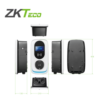 ZKTeco Цахилгаан машин цэнэглэгч 1 гартай / ZKTeco AC Single-Gun EV charger