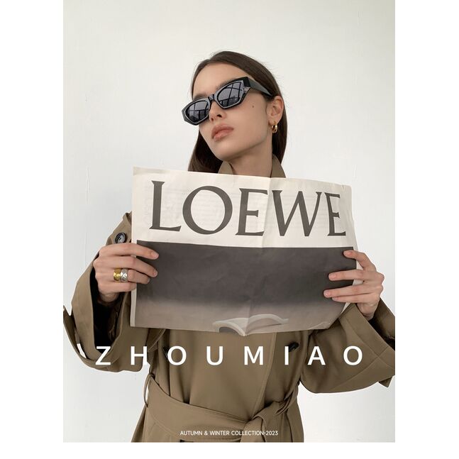 Beige long coat with belt