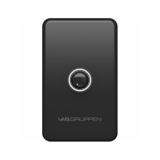 Lab.Gruppen Black Volume Remote Control Wall Plate