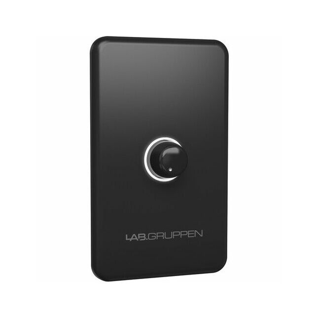 Lab.Gruppen Black Volume Remote Control Wall Plate 