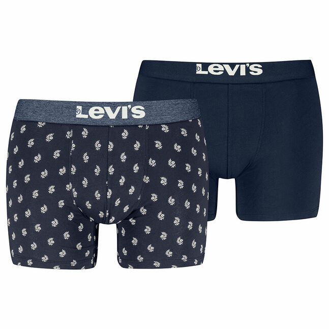 EVIS MEN DENIM GEO BOXER BRIEF 2P