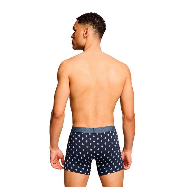 EVIS MEN DENIM GEO BOXER BRIEF 2P