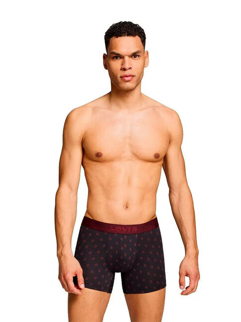 EVIS MEN DENIM GEO BOXER BRIEF 2P