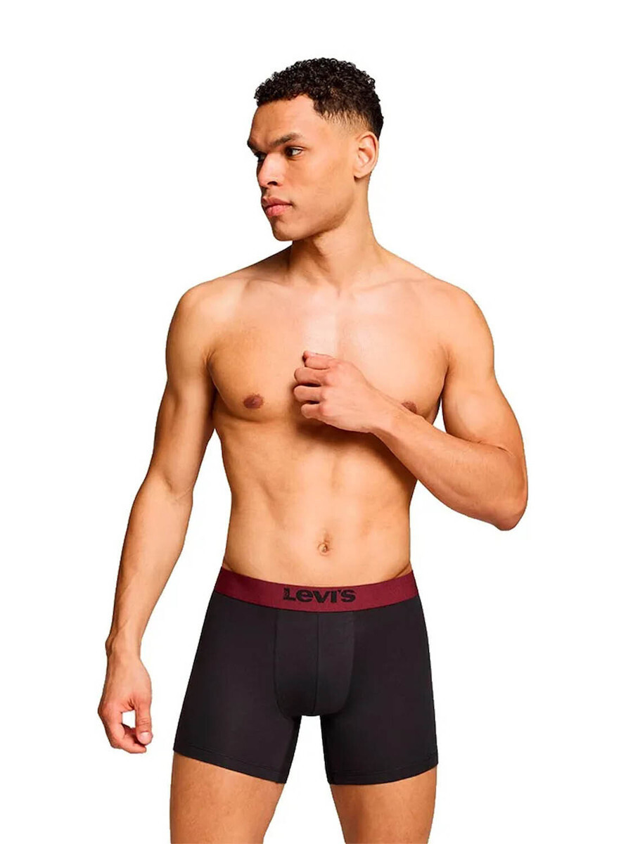EVIS MEN DENIM GEO BOXER BRIEF 2P