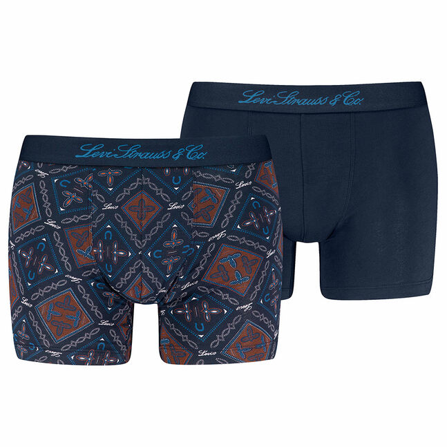 EVIS MEN WESTERN AOP BOXER BRIEF 2P