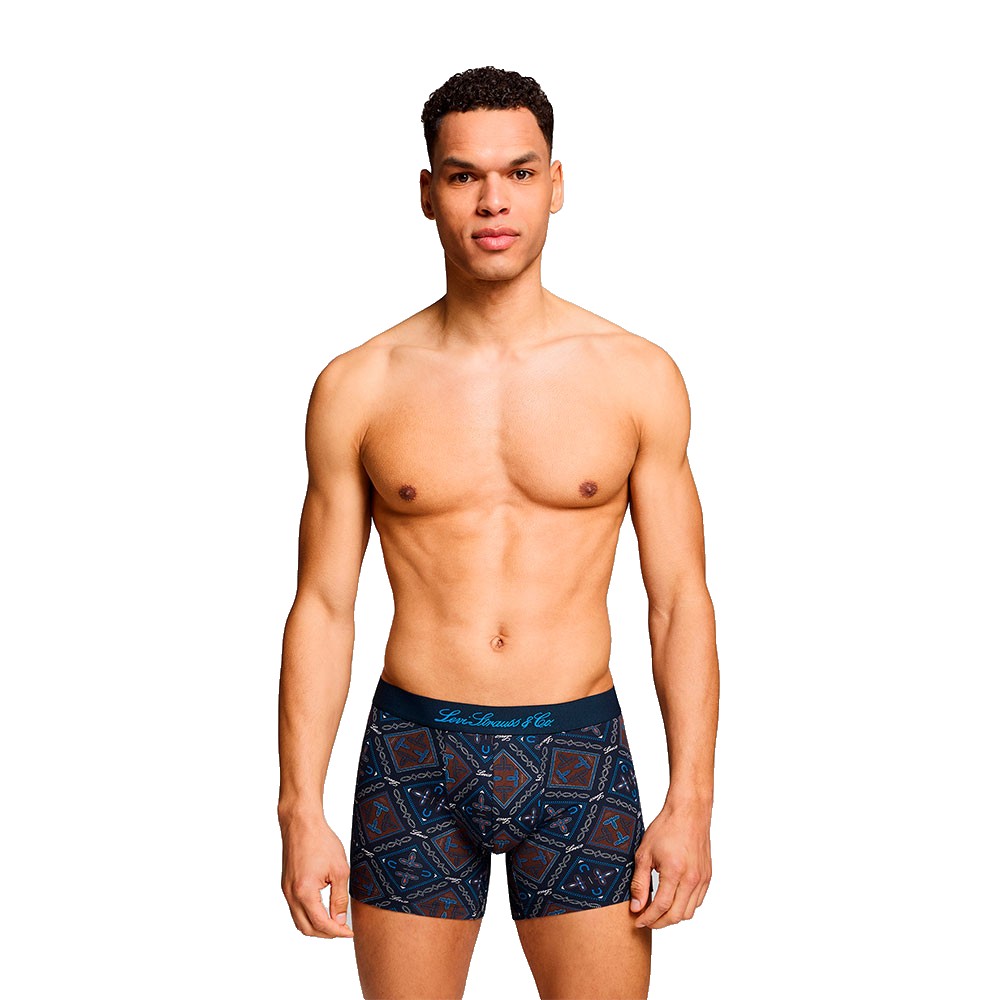 EVIS MEN WESTERN AOP BOXER BRIEF 2P