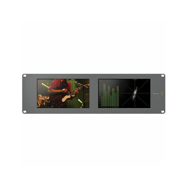 Blackmagic Design SmartScope Duo 4K Rack-Mounted Dual 6G-SDI Monitors