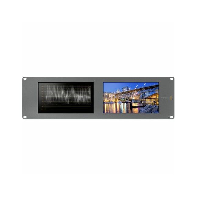 Blackmagic Design SmartScope Duo 4K Rack-Mounted Dual 6G-SDI Monitors