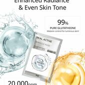 SNP REAL ACTIVE BRIGHTENING AMPOULE MASK 1PCS
