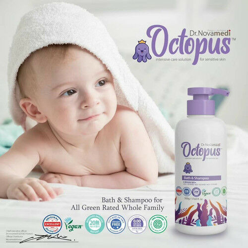 Octopus Хүүхдийн бие угаагч шампунь 500мл