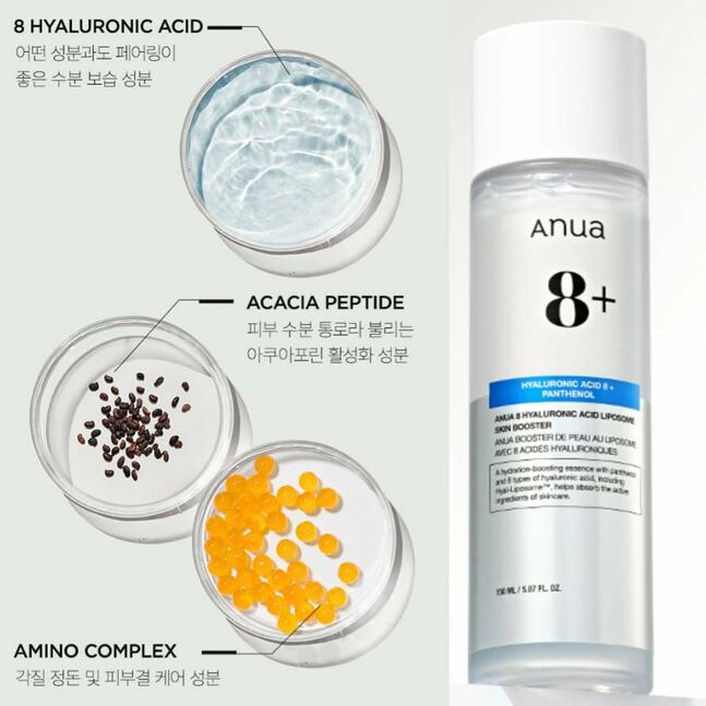 Anua 8+ skin booster