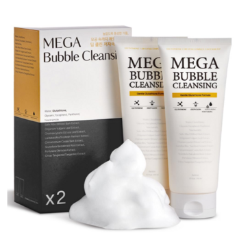 HETRAS Mega Bubble Cleansing Foam 210ml 