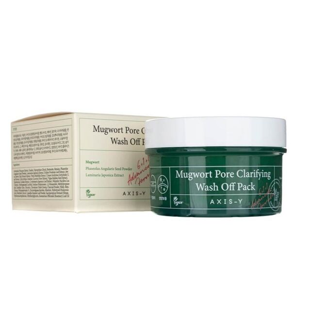 Axis y mugwort wash off mask