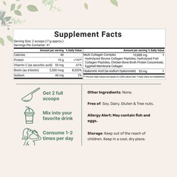 Micro ingredients collagen pep