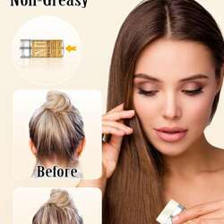 Slick back hair brush set