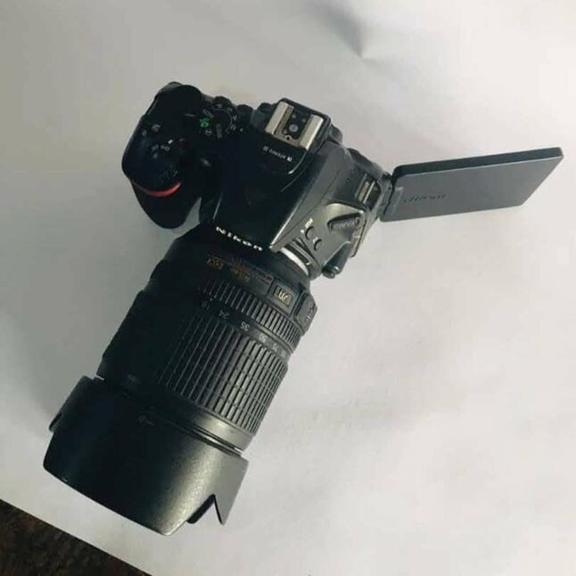 Nikon d5500 18/105