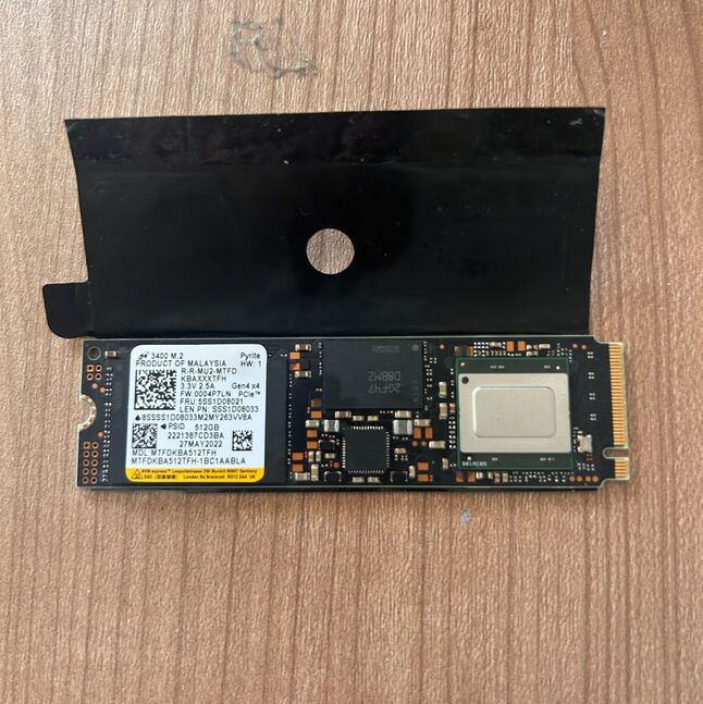 Nvme m.2 512gb orig windows 11