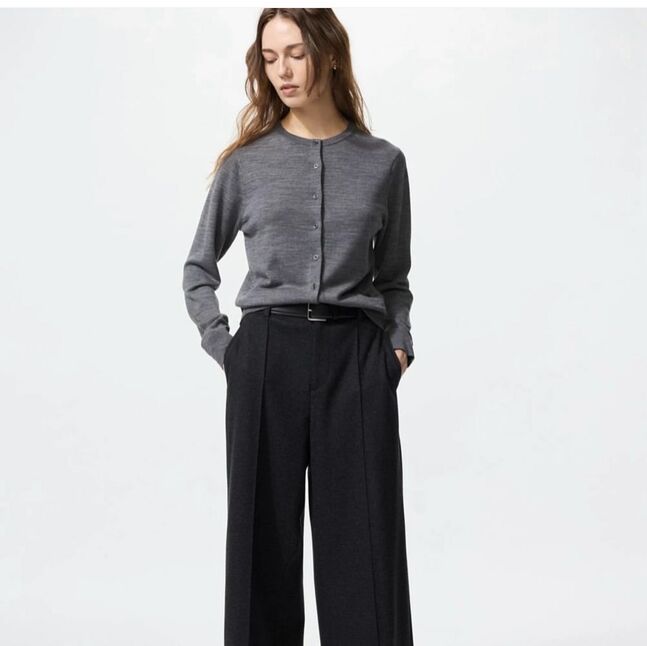 Uniqlo merino wool cardigan