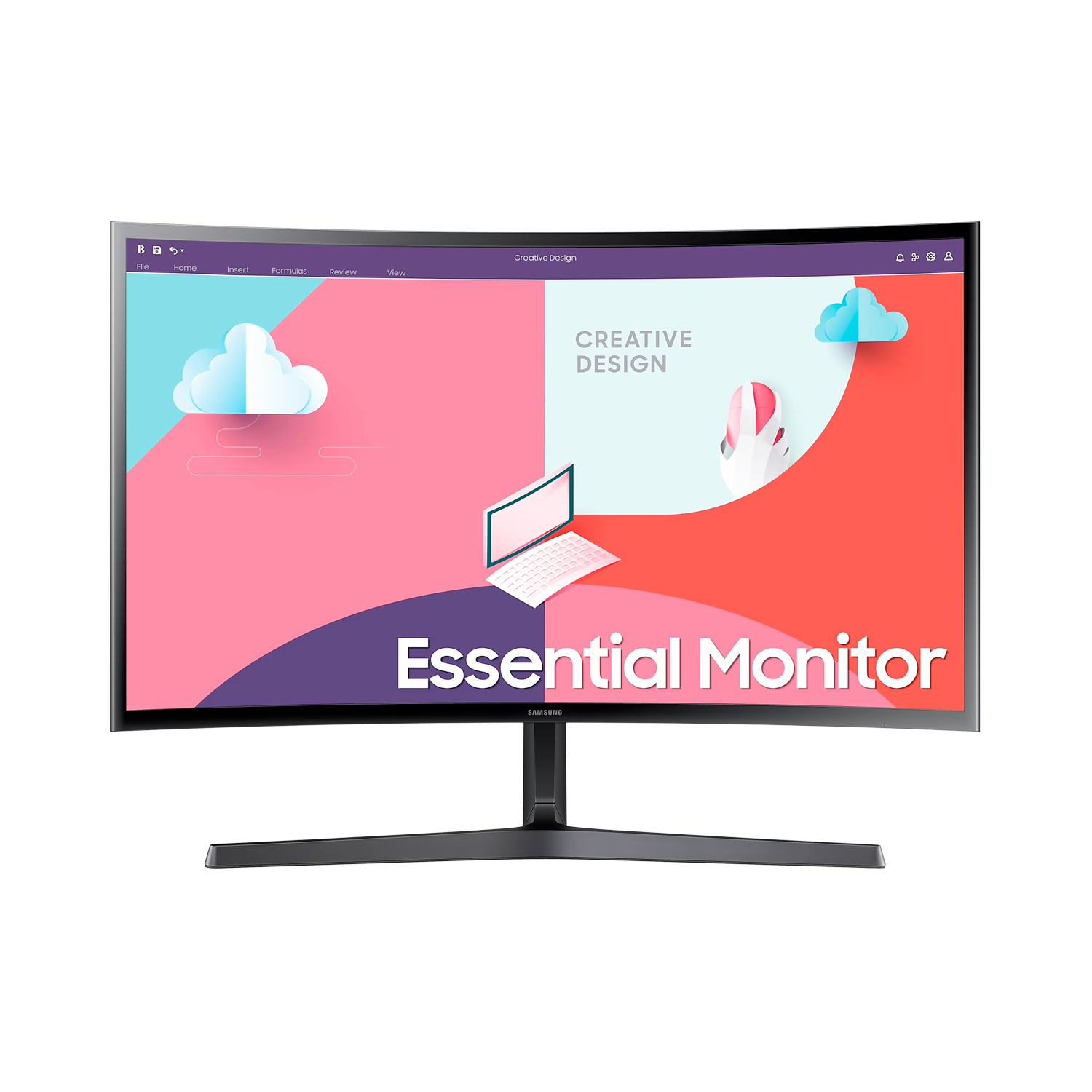 Samsung LS24C366EAIXCI 24" Curved Monitor