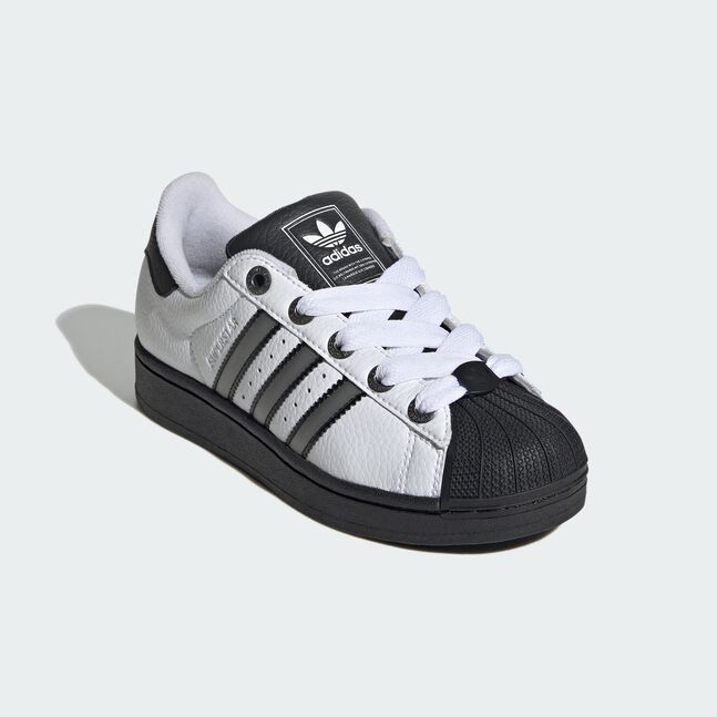 SUPERSTAR II J FTWWHT/MSILVE/CBLACK