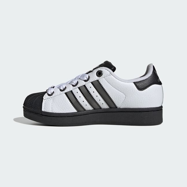 SUPERSTAR II J FTWWHT/MSILVE/CBLACK