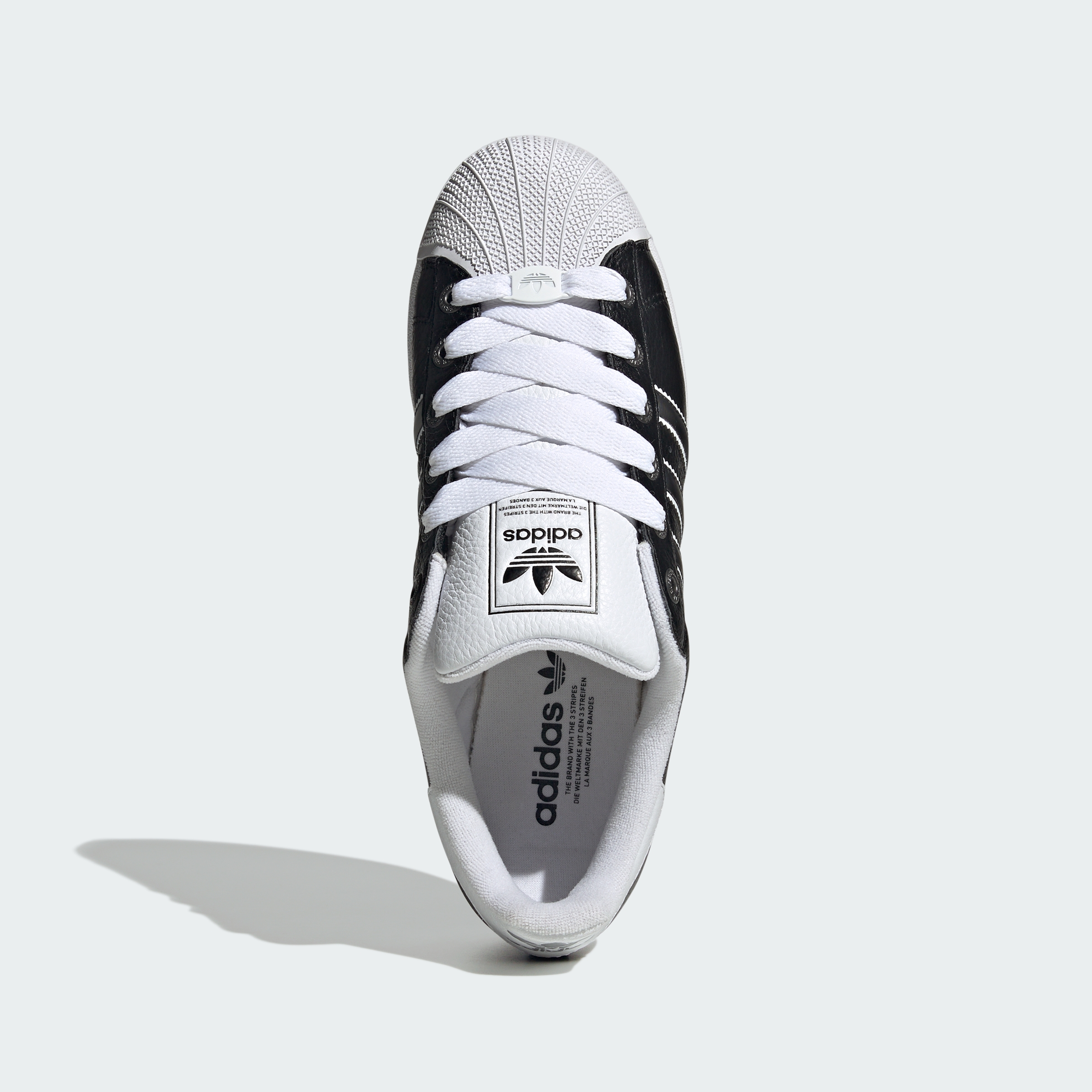 SUPERSTAR II CBLACK/MSILVE/FTWWHT