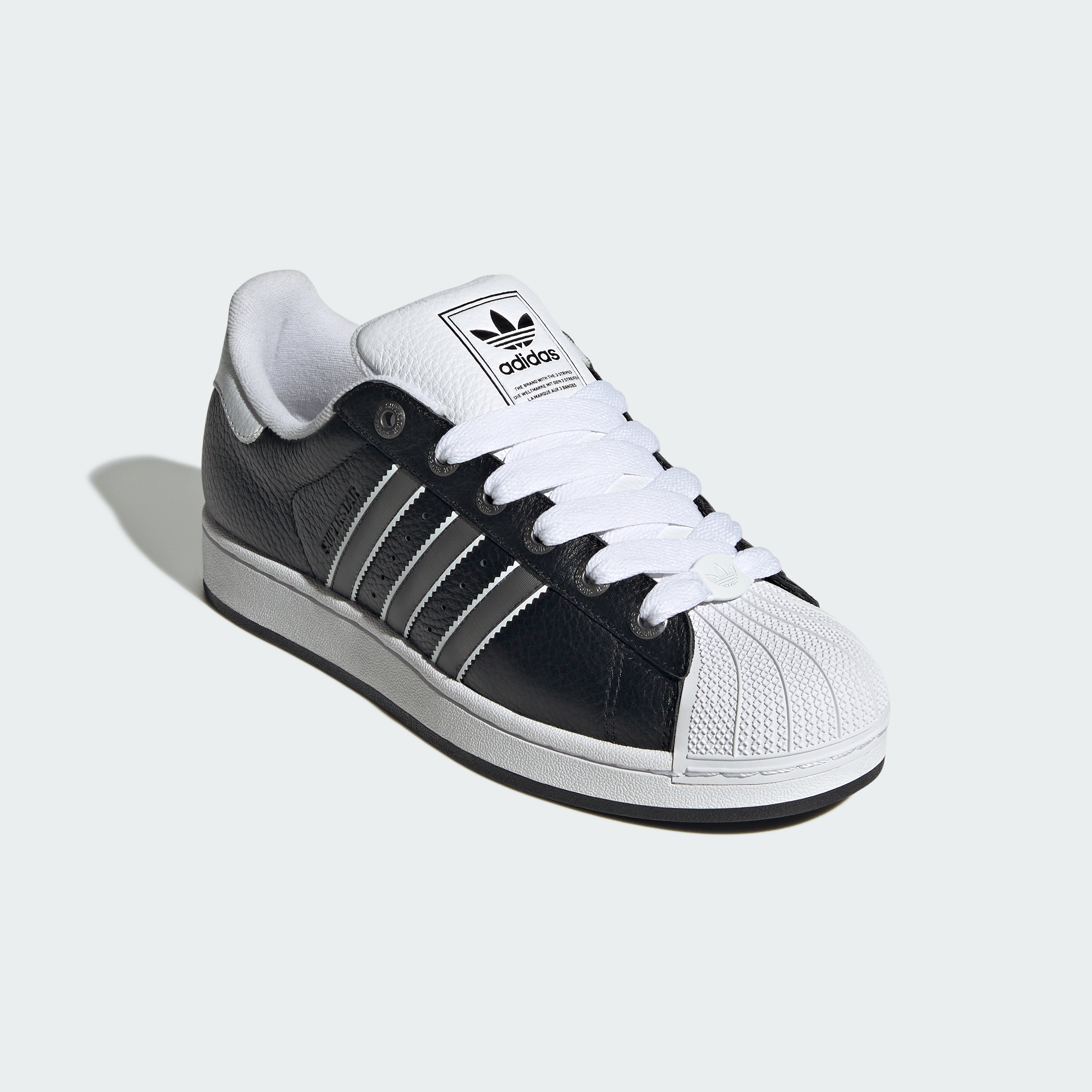 SUPERSTAR II CBLACK/MSILVE/FTWWHT