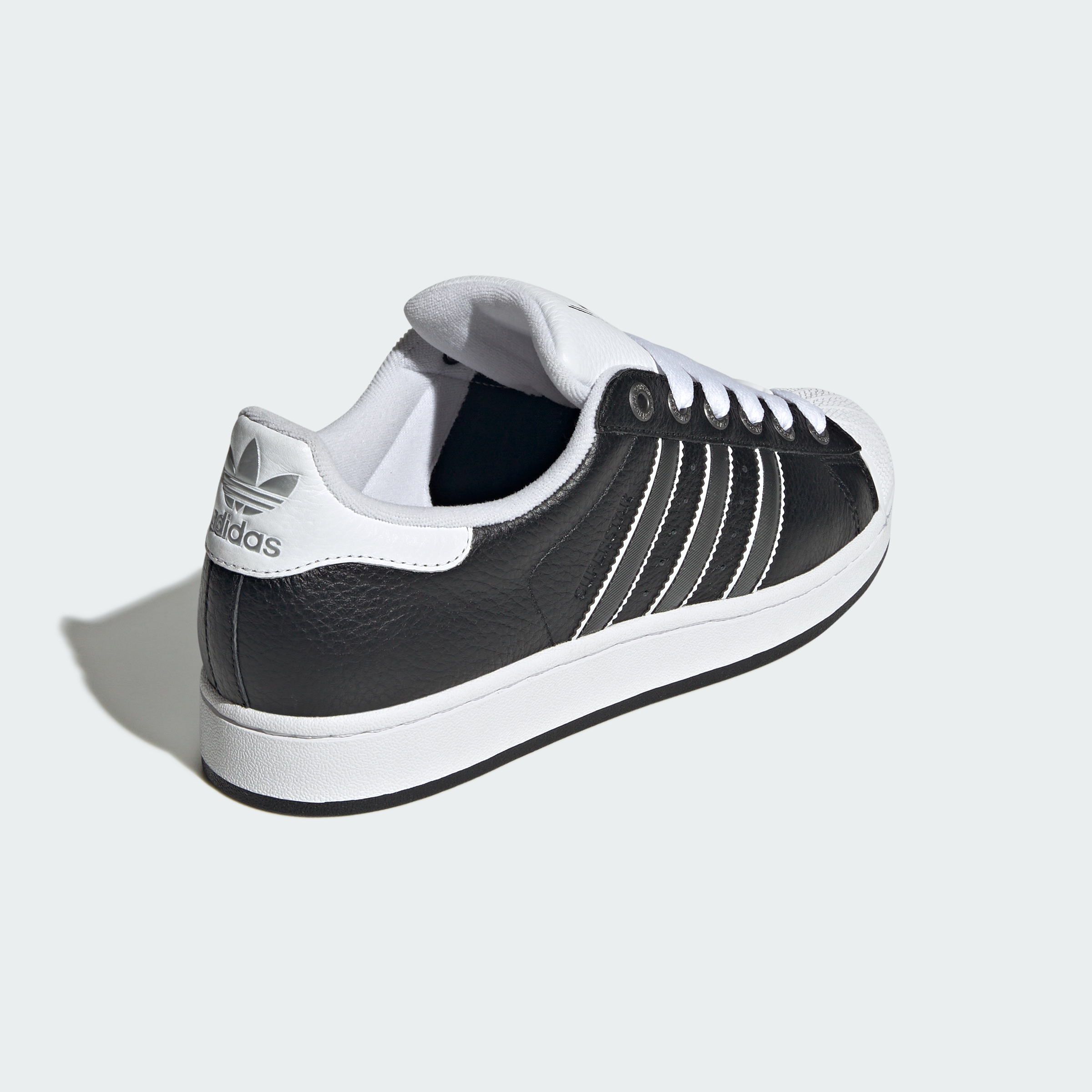 SUPERSTAR II CBLACK/MSILVE/FTWWHT