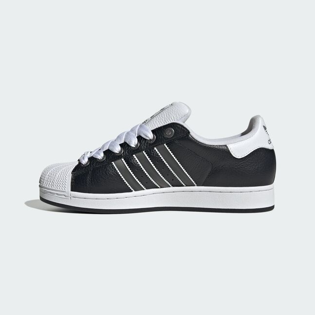 SUPERSTAR II CBLACK/MSILVE/FTWWHT