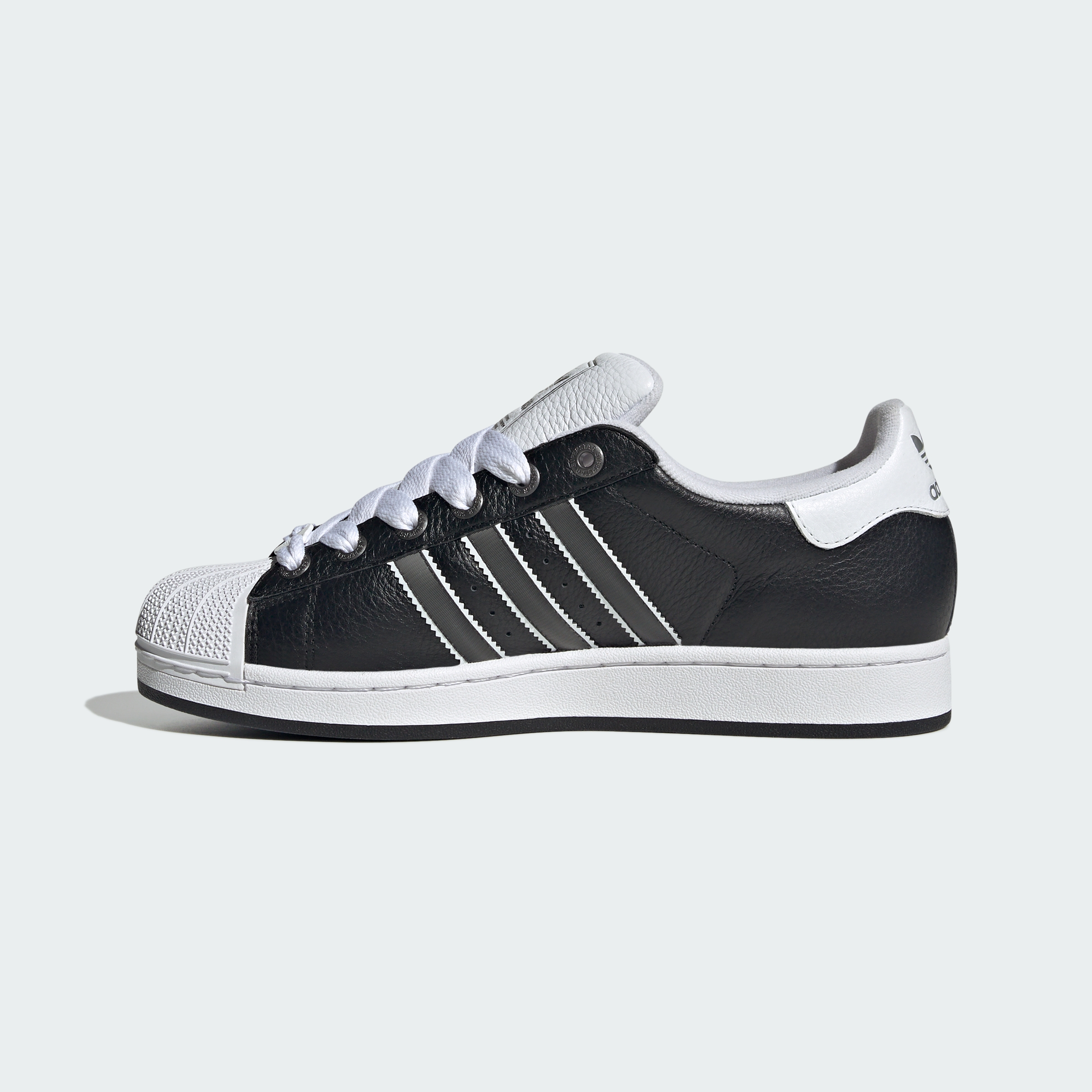 SUPERSTAR II CBLACK/MSILVE/FTWWHT