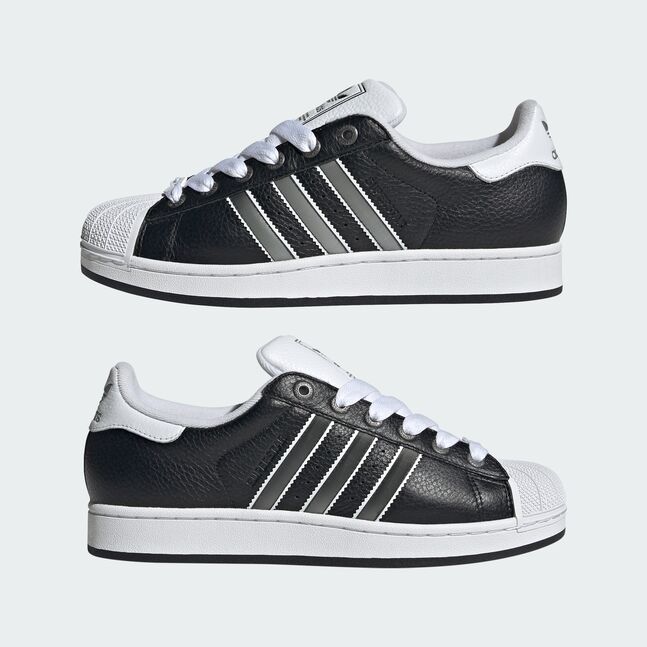 SUPERSTAR II CBLACK/MSILVE/FTWWHT