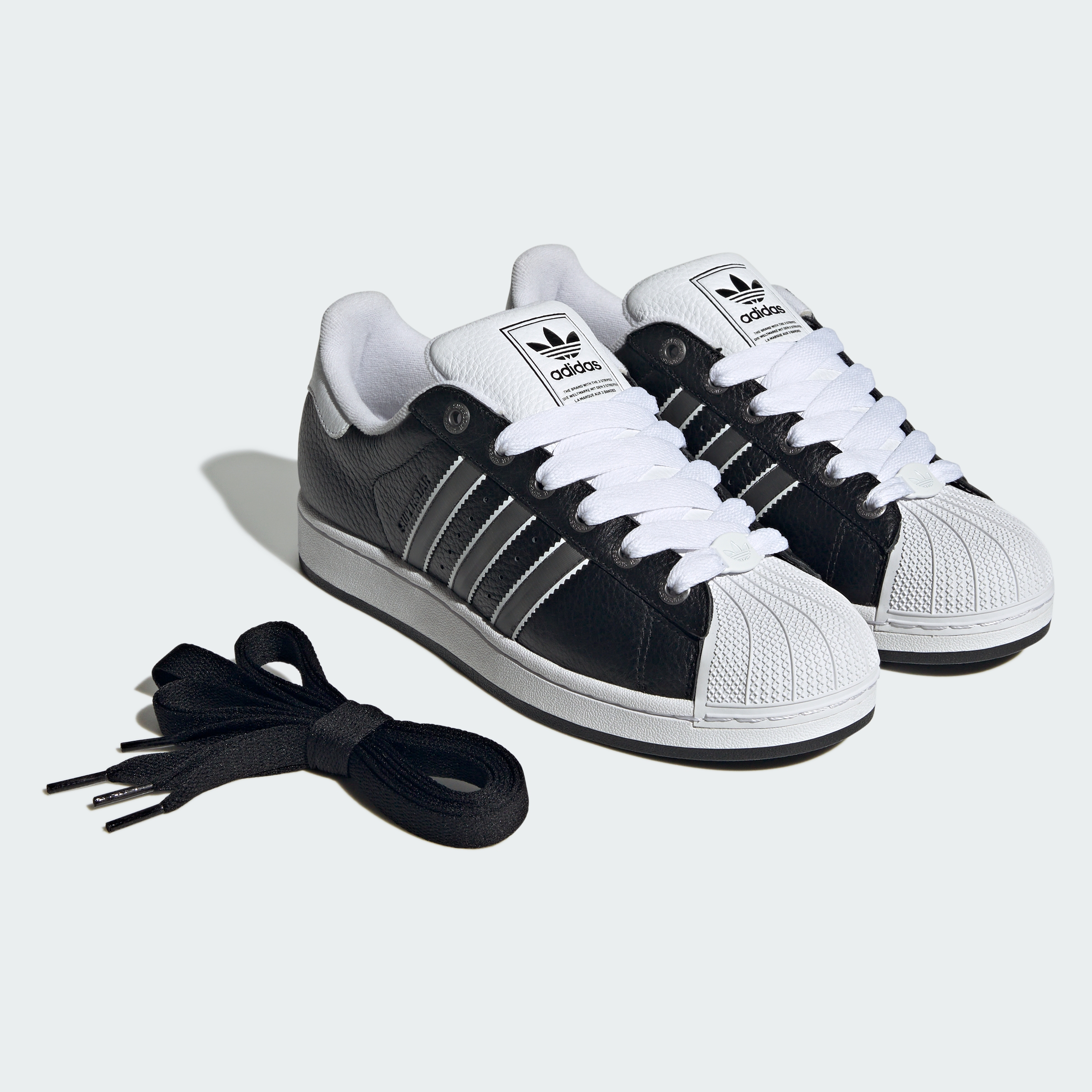 SUPERSTAR II CBLACK/MSILVE/FTWWHT