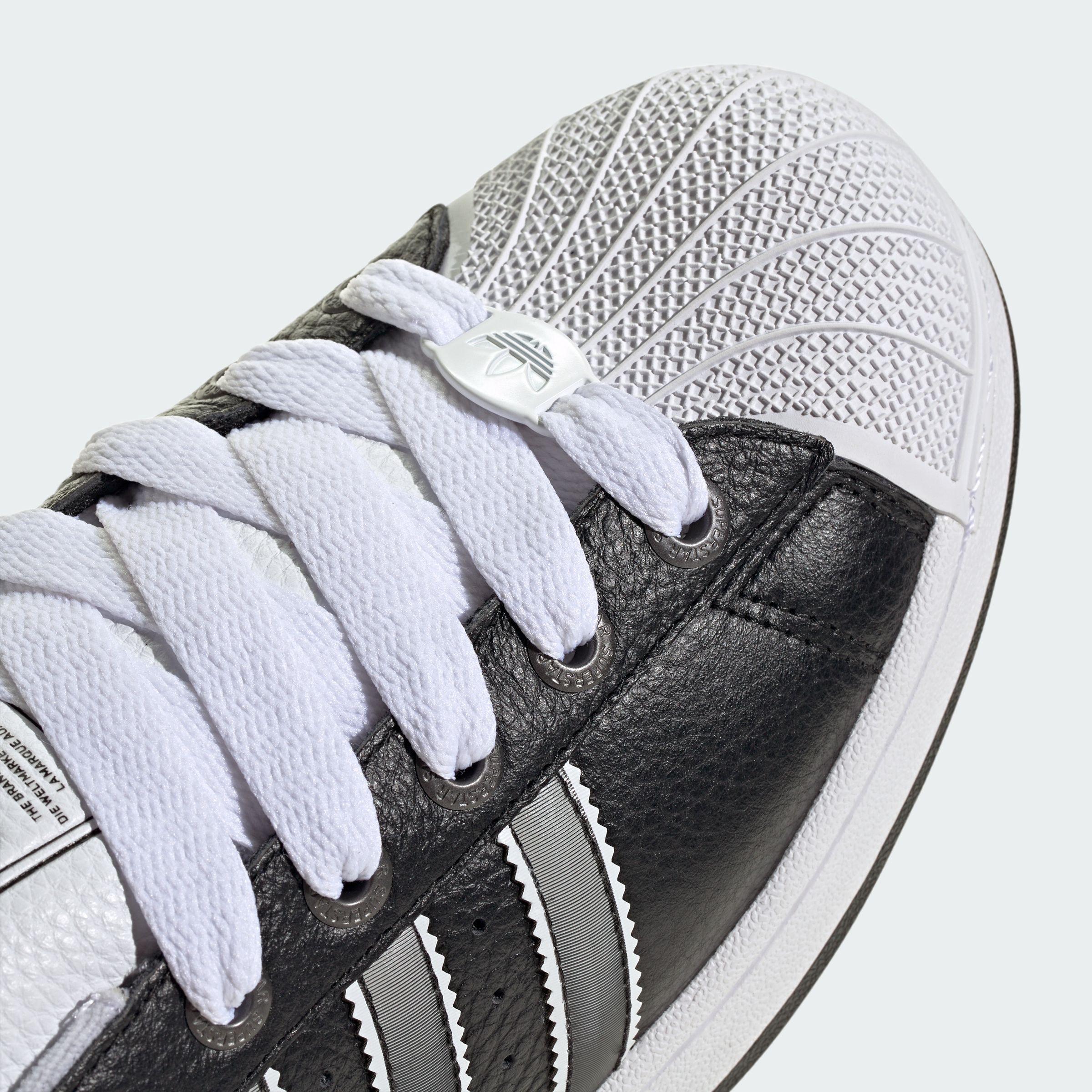 SUPERSTAR II CBLACK/MSILVE/FTWWHT
