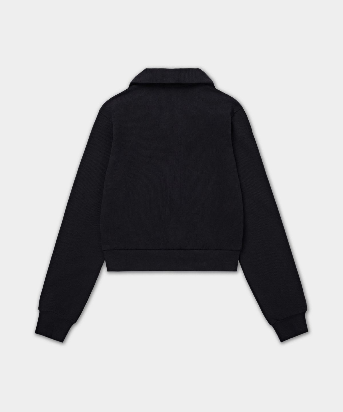 RIB CLLAR FZ BLACK/GOLDMT