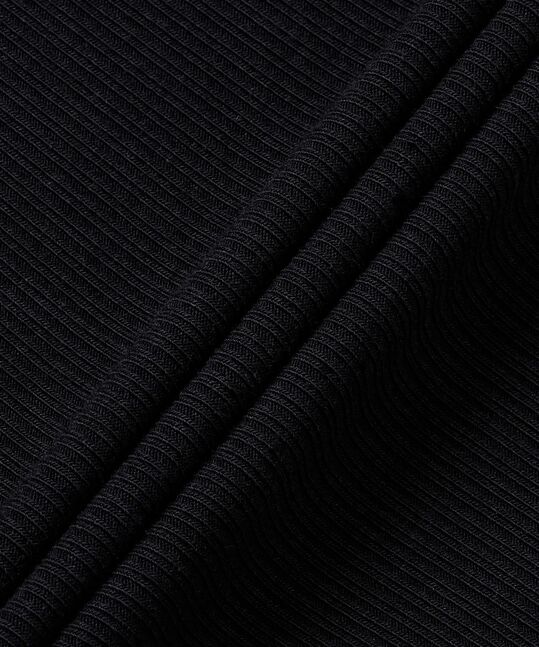 RIB CLLAR FZ BLACK/GOLDMT