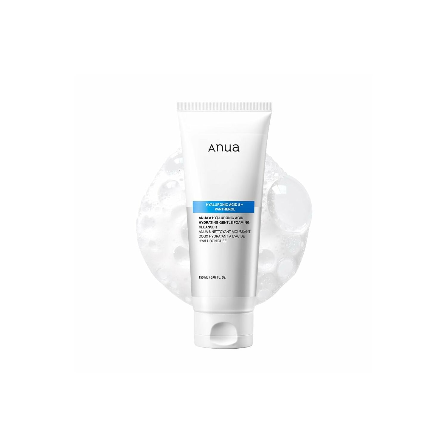 ANUA 8 Hyaluronic Acid Hydrating Gentle Foaming Cleanser