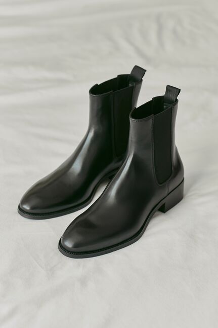 Leather shoes
